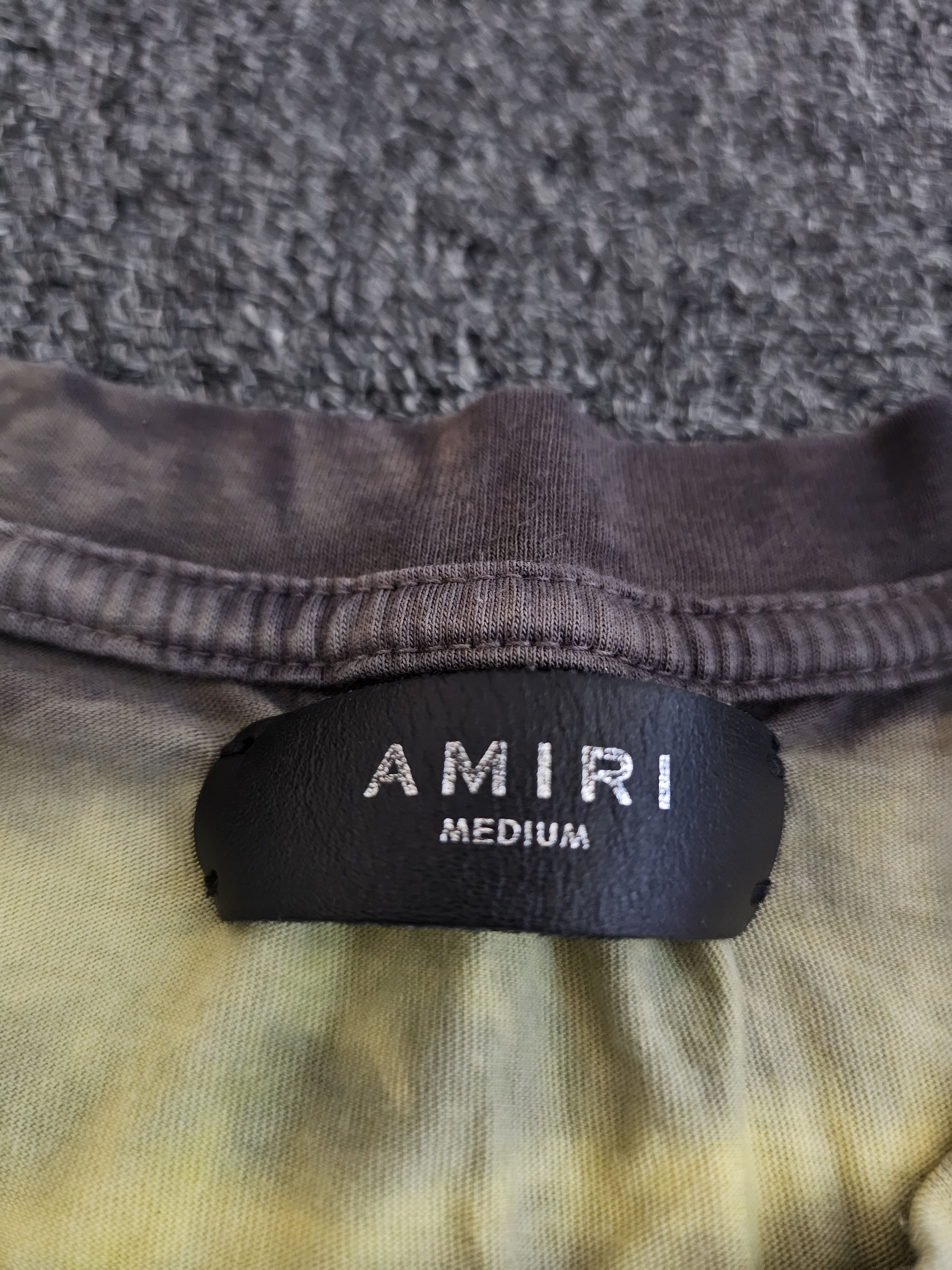 Amiri Amiri Men's Oversized Tie-Dye T-Shirt Size M Size US M / EU 48-50 / 2 - 3 Thumbnail