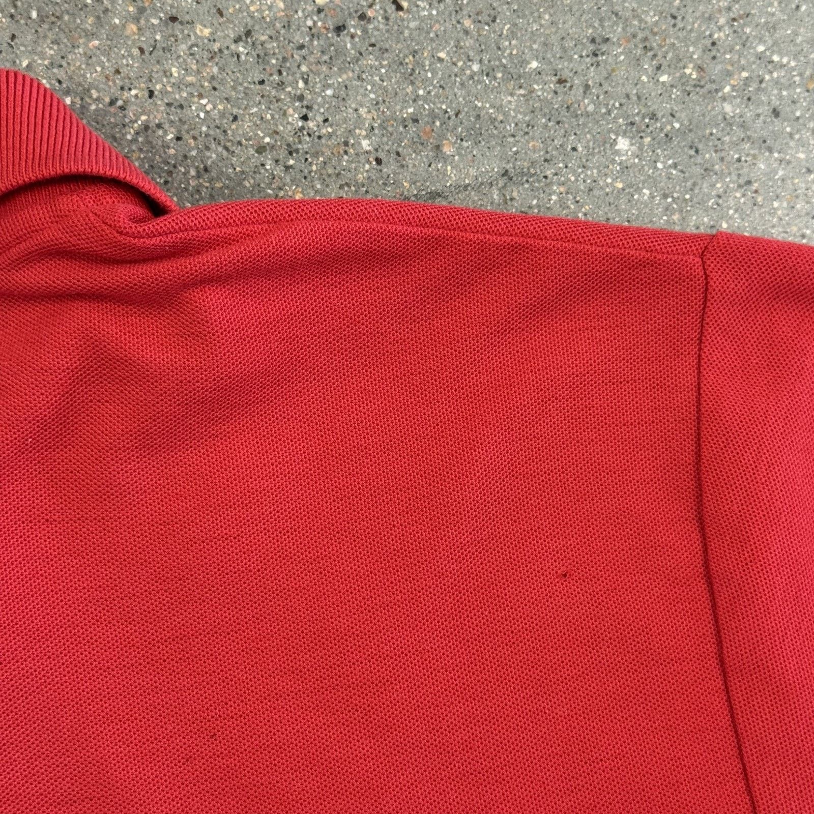 Levi's Vtg Levis Polo Shirt Mens M Red Embroidered Logo 80s Korea Size US M / EU 48-50 / 2 - 10 Thumbnail