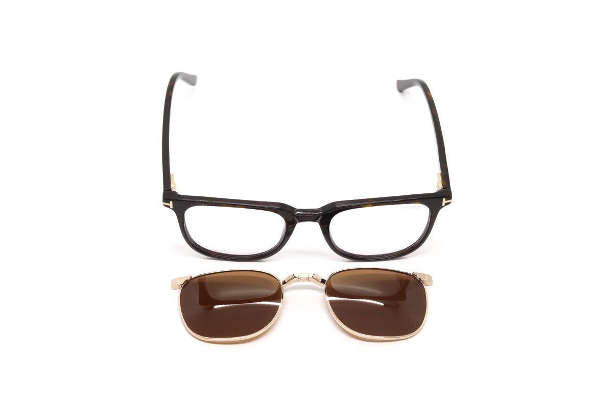Tom Ford NEW Tom Ford FT5916-B 052 Blue Light Clip-On(590361-GZ1) Size ONE SIZE - 6 Thumbnail