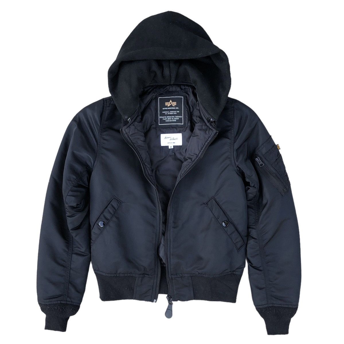 Alpha Industries Alpha Industries x Adam et Rope' Ma-1 Bomber Jacket Size XS / US 0-2 / IT 36-38 - 4 Thumbnail