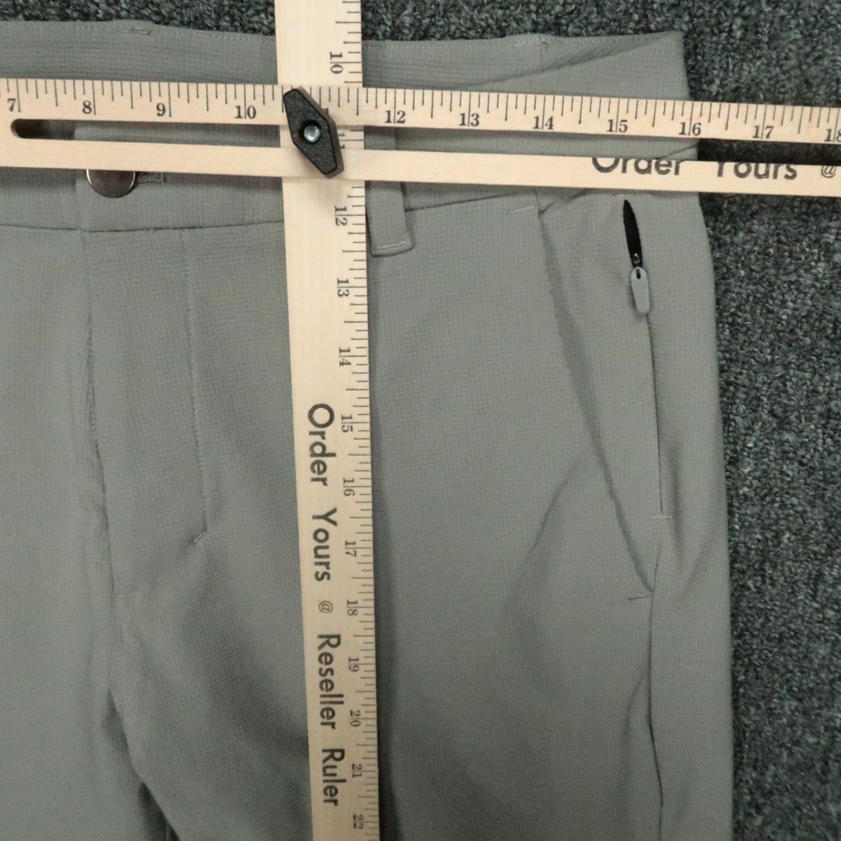 Lululemon Lululemon Pants Mens 32x30 Slim Wool Blend 5-Pocket Chino Cargo Style Flat Front Gray 32 Inseam 30 Inseam 30 Mens Size US 32 / EU 48 - 7 Thumbnail