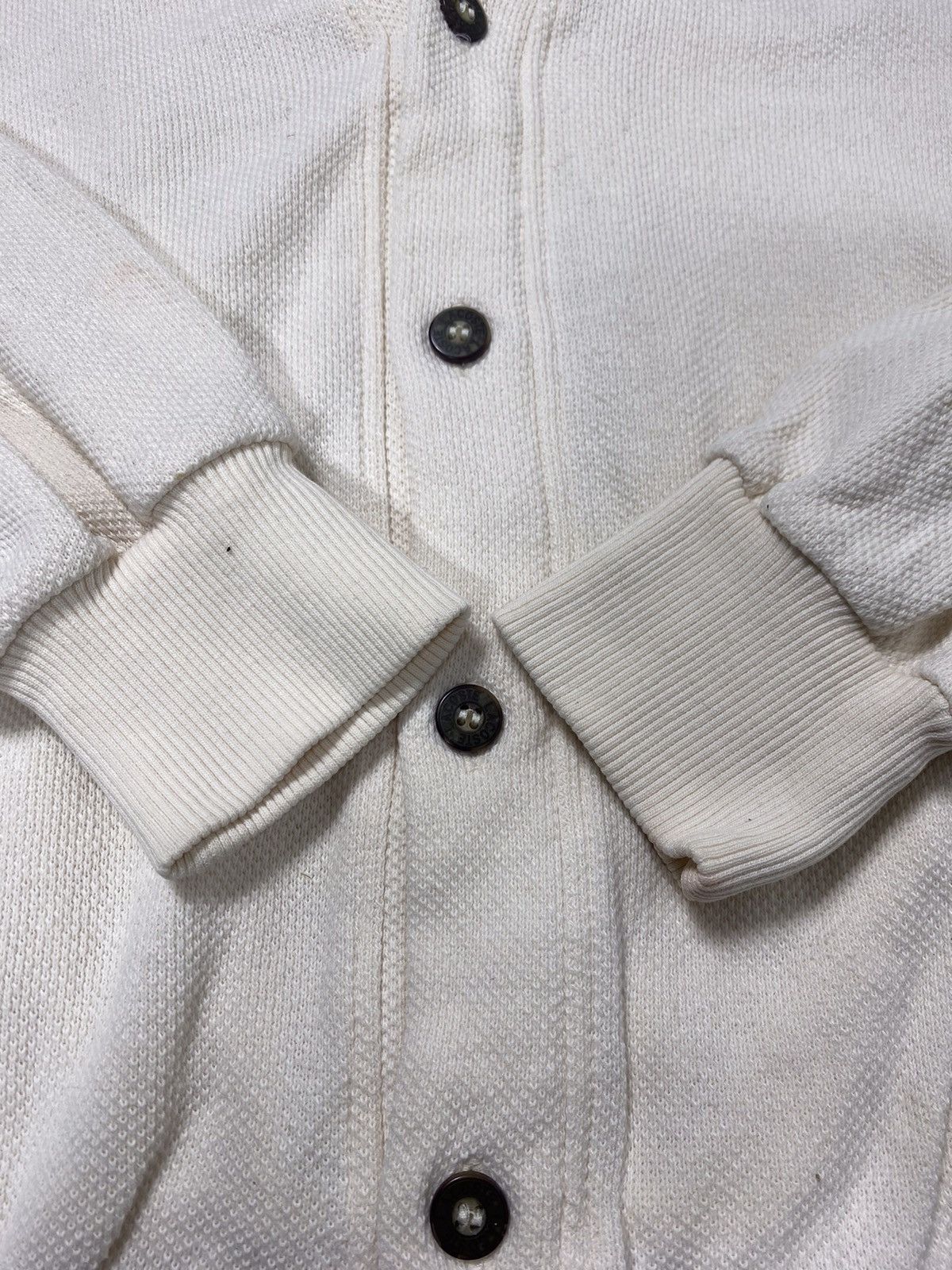 Lacoste × Vintage A09 Rare - Vintage Lacoste Club Heavy Cotton Cardigan Size US L / EU 52-54 / 3 - 8 Thumbnail