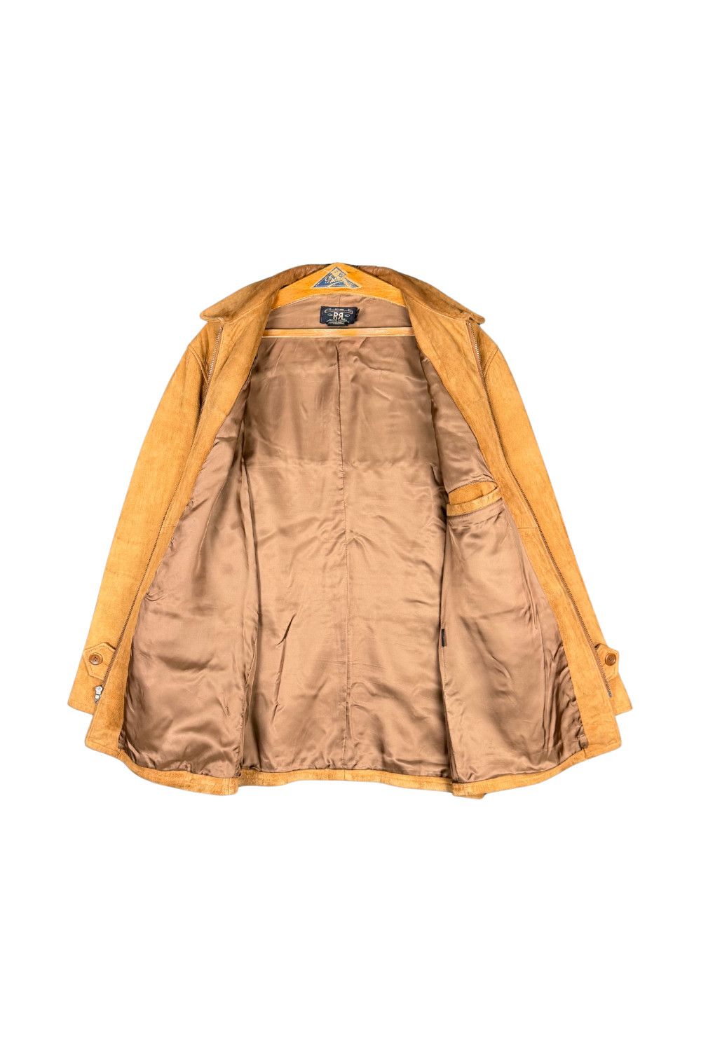 RRL Ralph Lauren fw99 RRL Double RL 3 Star Suede Ranch Jacket Tan Western Size US M / EU 48-50 / 2 - 3 Thumbnail