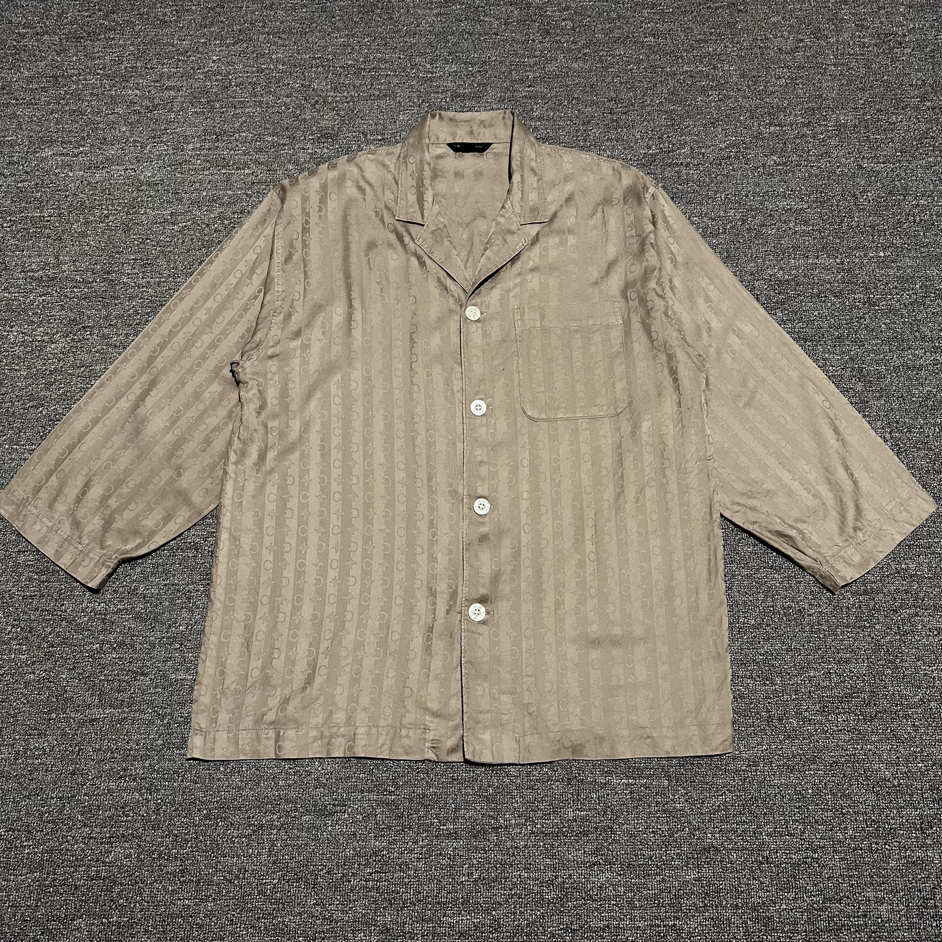 Celine × Vintage Vintage Celine Button Ups Monogram Shirts Size US M / EU 48-50 / 2 - 1 Thumbnail