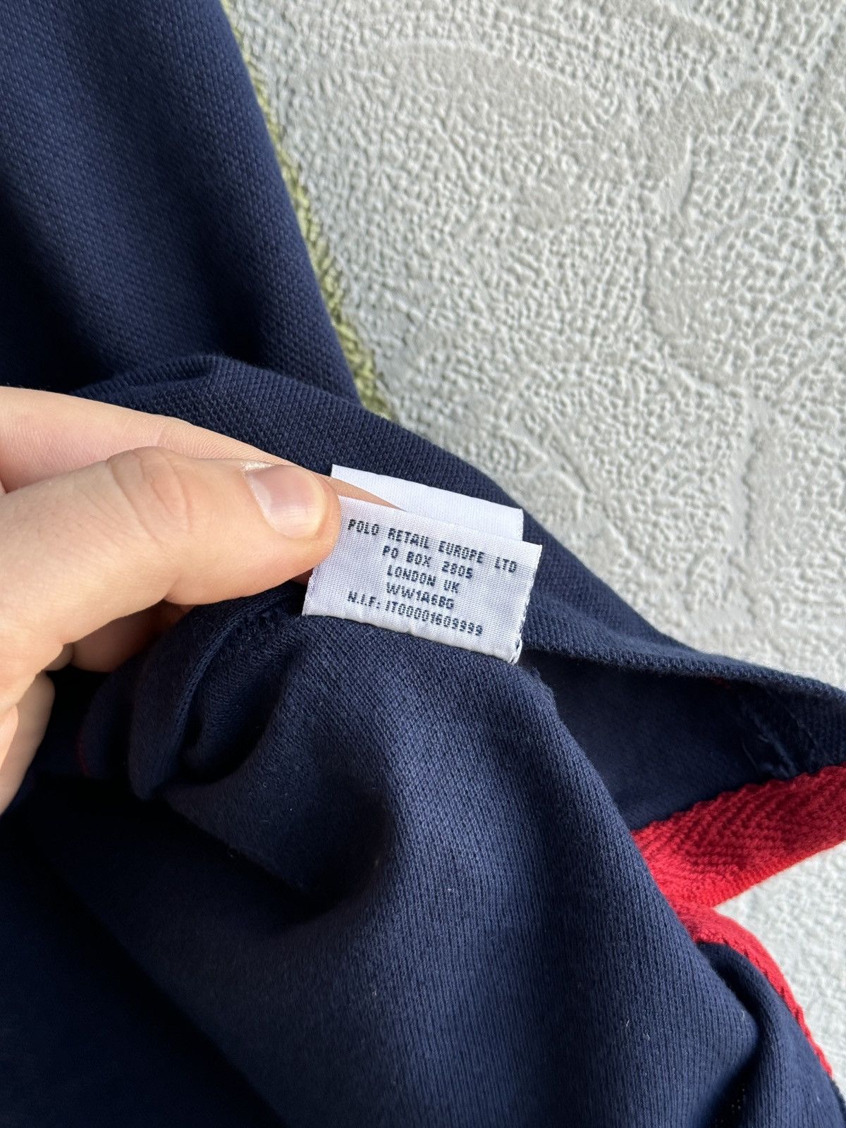 Polo Ralph Lauren Vintage Polo Ralph Lauren New York Number 3 Logo Polo Shirt Size US XL / EU 56 / 4 - 12 Thumbnail