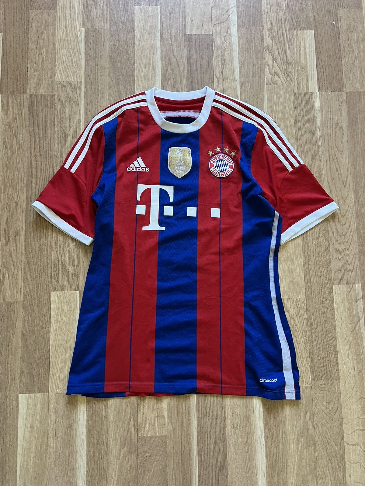 Adidas Adidas soccer jersey Bayern Munchen 2014 red football Size US M / EU 48-50 / 2 - 1 Thumbnail