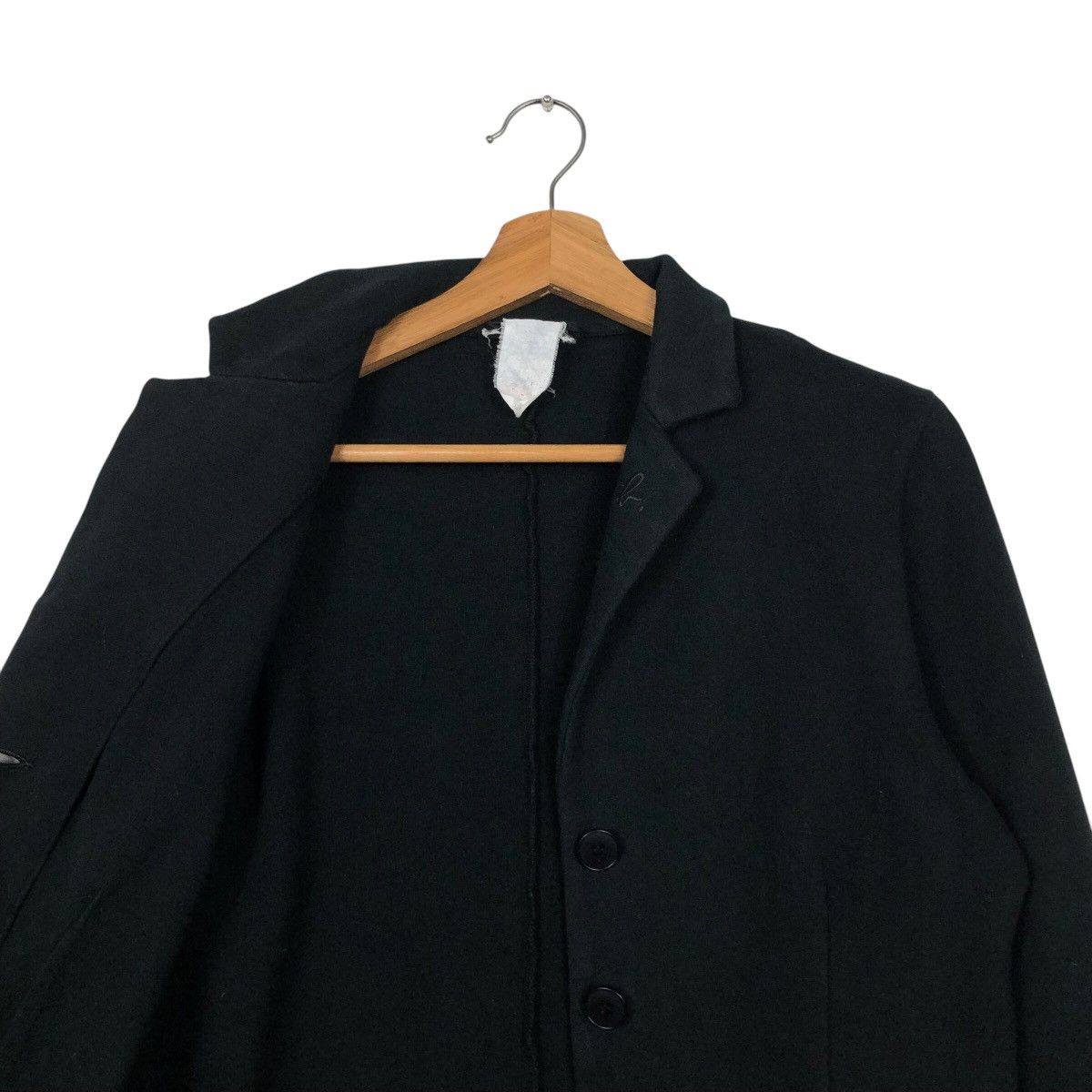 agnes b. 📌Vintage Cropped Button Jacket Agnes B. Paris Made in Japan Size US M / EU 48-50 / 2 - 13 Thumbnail