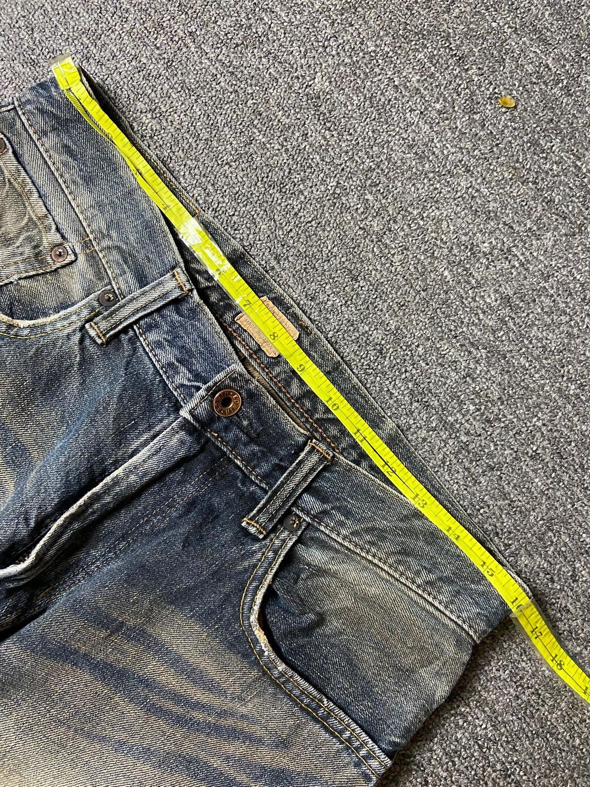 Edwin × Vintage Vintage EDWIN 505 Distressed Denim Jeans (122) Size US 32 / EU 48 - 6 Thumbnail