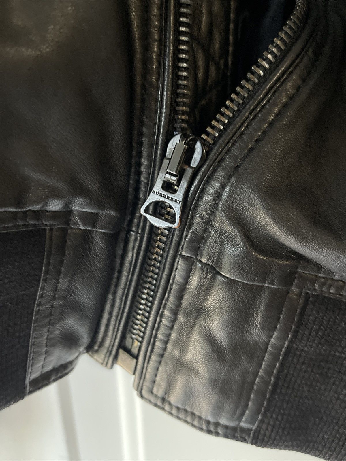 Burberry Burberry Brit Leather Jacket Size US M / EU 48-50 / 2 - 7 Thumbnail