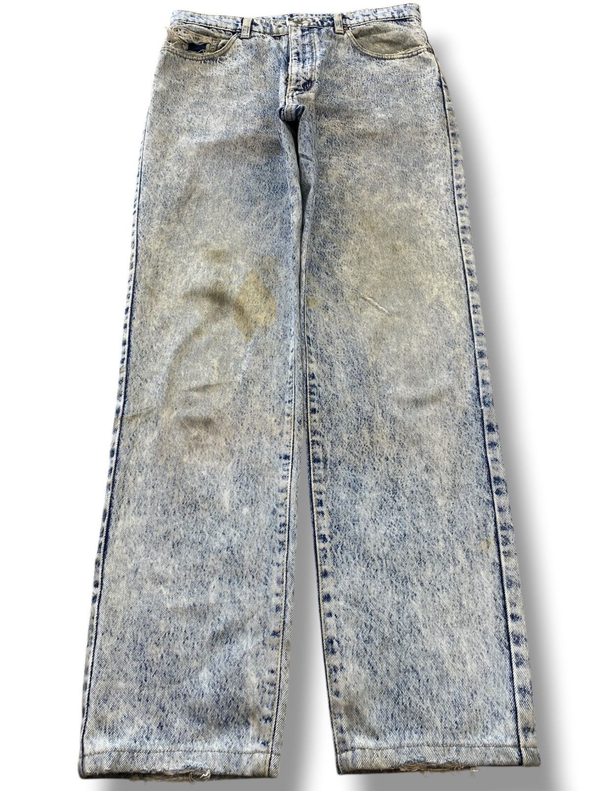 Wrangler Wrangler Acid Wash Style Skinny Leg Jeans Size US 30 / EU 46 - 1 Thumbnail