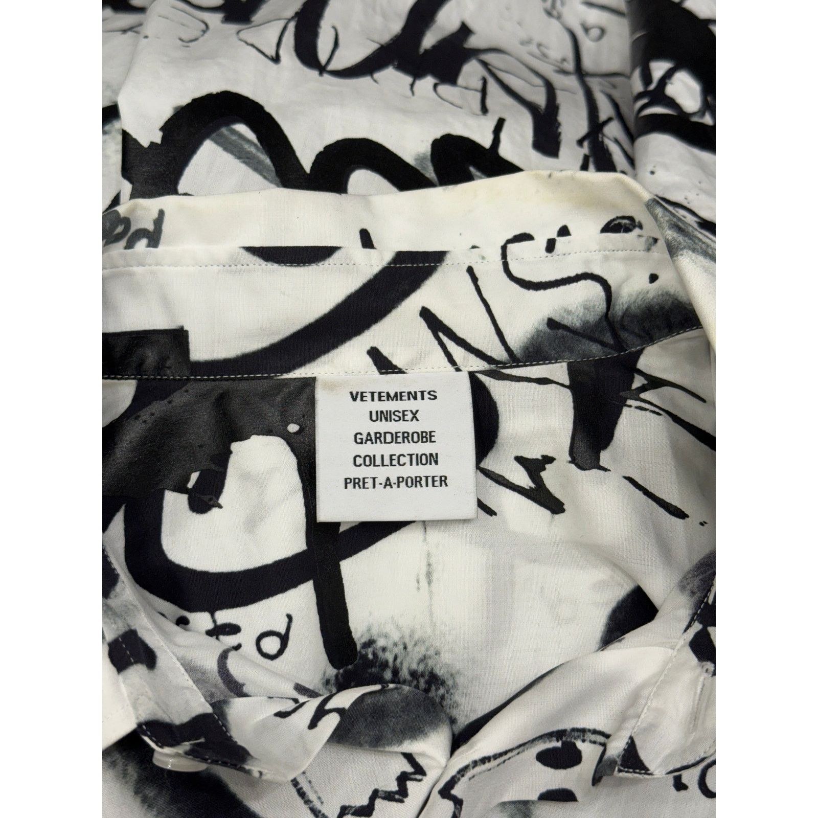 Vetements S/S2021 Vetements graffiti shirt Size M / US 6-8 / IT 42-44 - 8 Thumbnail