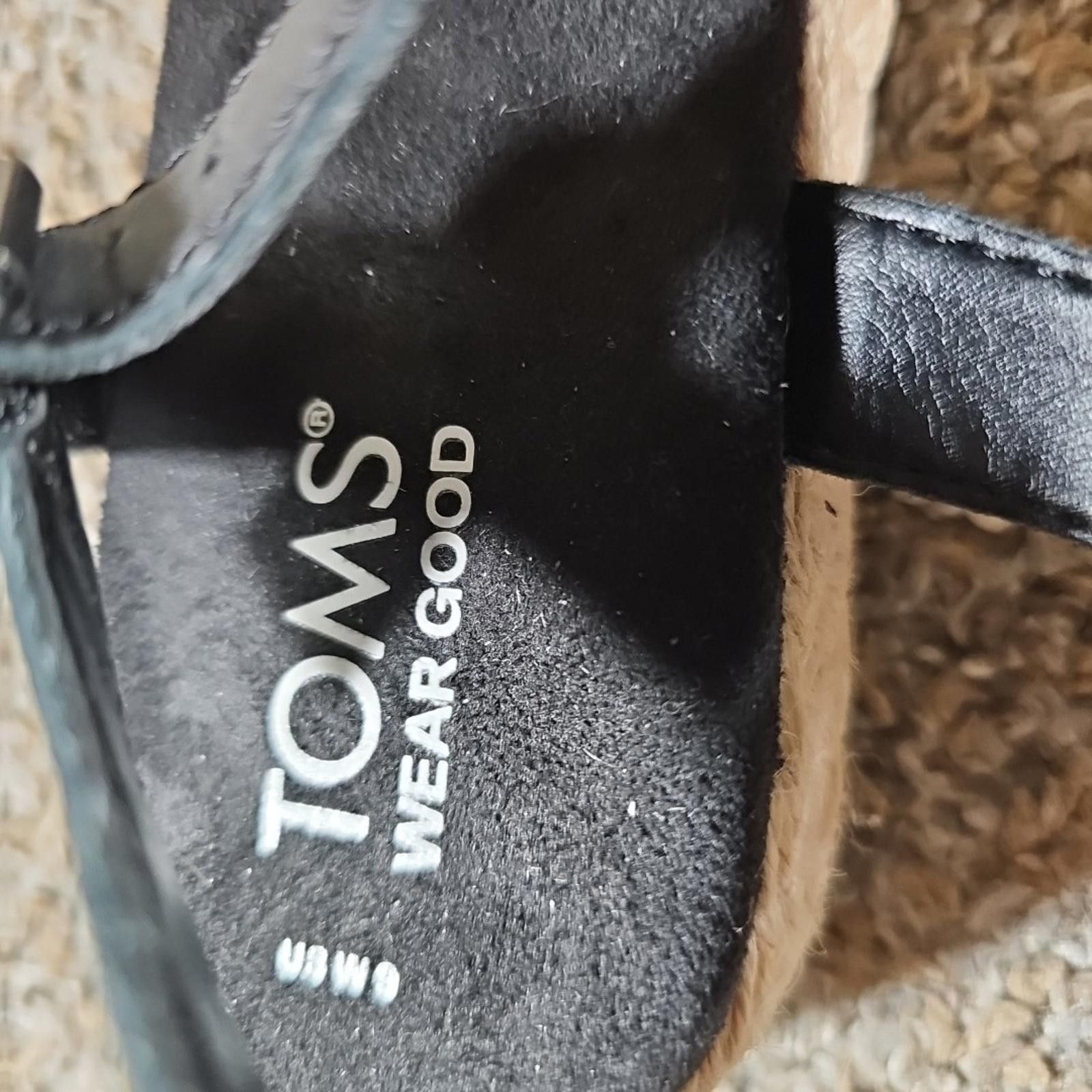 Toms Toms Wear Good ABBY US9 Woven Buckle Flats Size US 9 / IT 39 - 5 Thumbnail