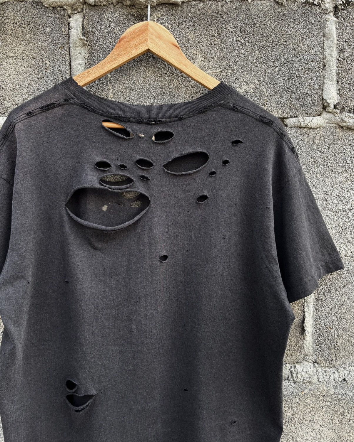 Vintage Thrashed Distressed Rhode Island Faded T-Shirt Grunge ERD Size US L / EU 52-54 / 3 - 1 Thumbnail