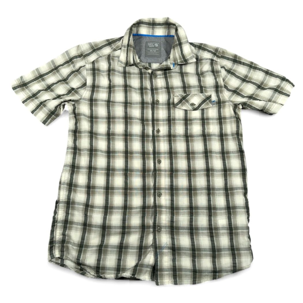 Mountain Hardwear VINTAGE Mountain Hardwear Shirt Adult MEDIUM Brown Gray Plaid Outdoor Hiking Size US M / EU 48-50 / 2 - 2 Thumbnail