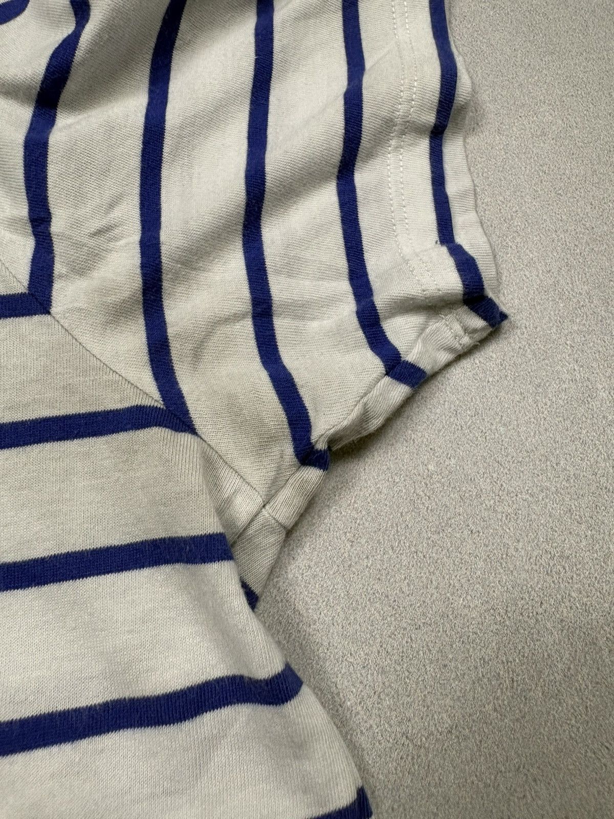 Sezane Sezane Colette Marinière Coeur Striped Heart Embroidery Tee Size M / US 6-8 / IT 42-44 - 8 Thumbnail