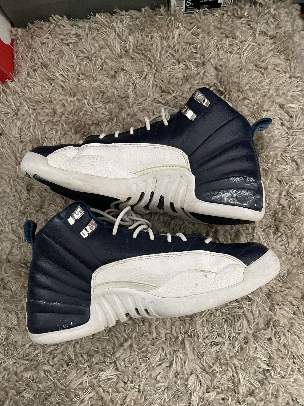 Jordan Brand Jordan 12 Obsidian Size US 6.5 / EU 39-40 - 3 Thumbnail
