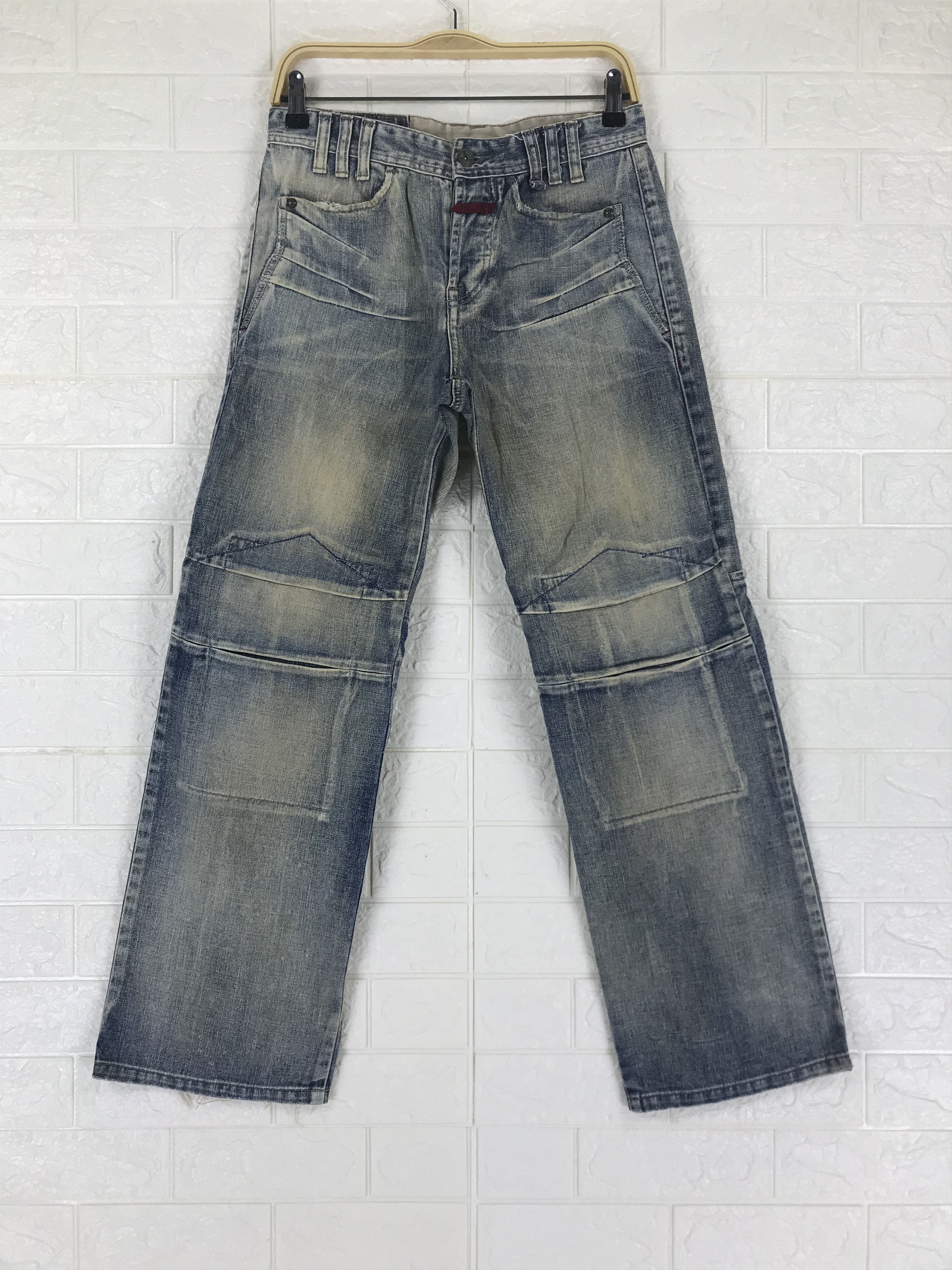 Marithe + Francois Girbaud Vintage Marithe Francois Girbaud Mud Wash Baggy Jeans Size US 30 / EU 46 - 1 Thumbnail