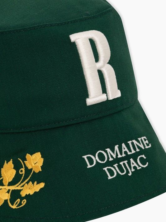 Rhude Rhude RHUDE X DOMAINE DUJAC BUCKET HAT GREEN / WHITE Size ONE SIZE - 3 Thumbnail