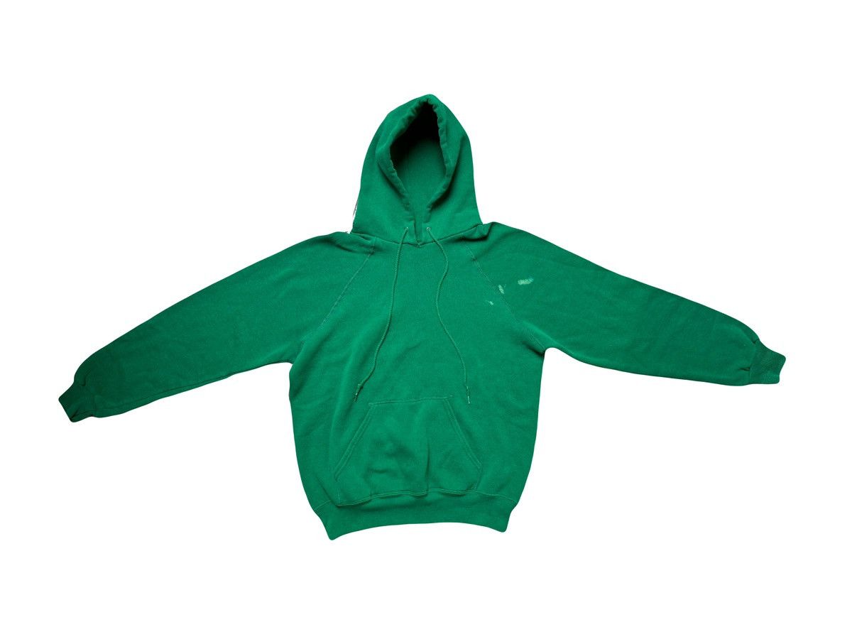 Lee Vintage Lee Hoodie Sweatshirt in Primary Green Size US L / EU 52-54 / 3 - 1 Thumbnail