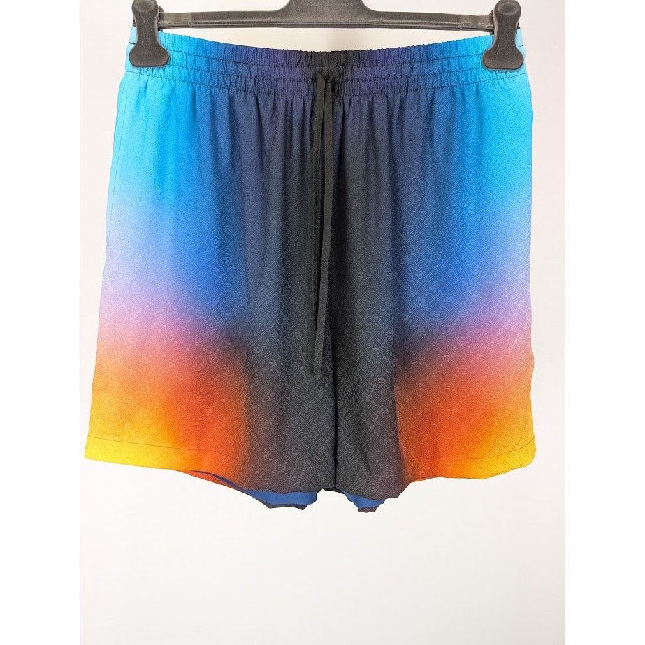 Casablanca o1rshd1 DUP / Drawstring Silk Shorts in Gradient Size US 36 / EU 52 - 2 Thumbnail