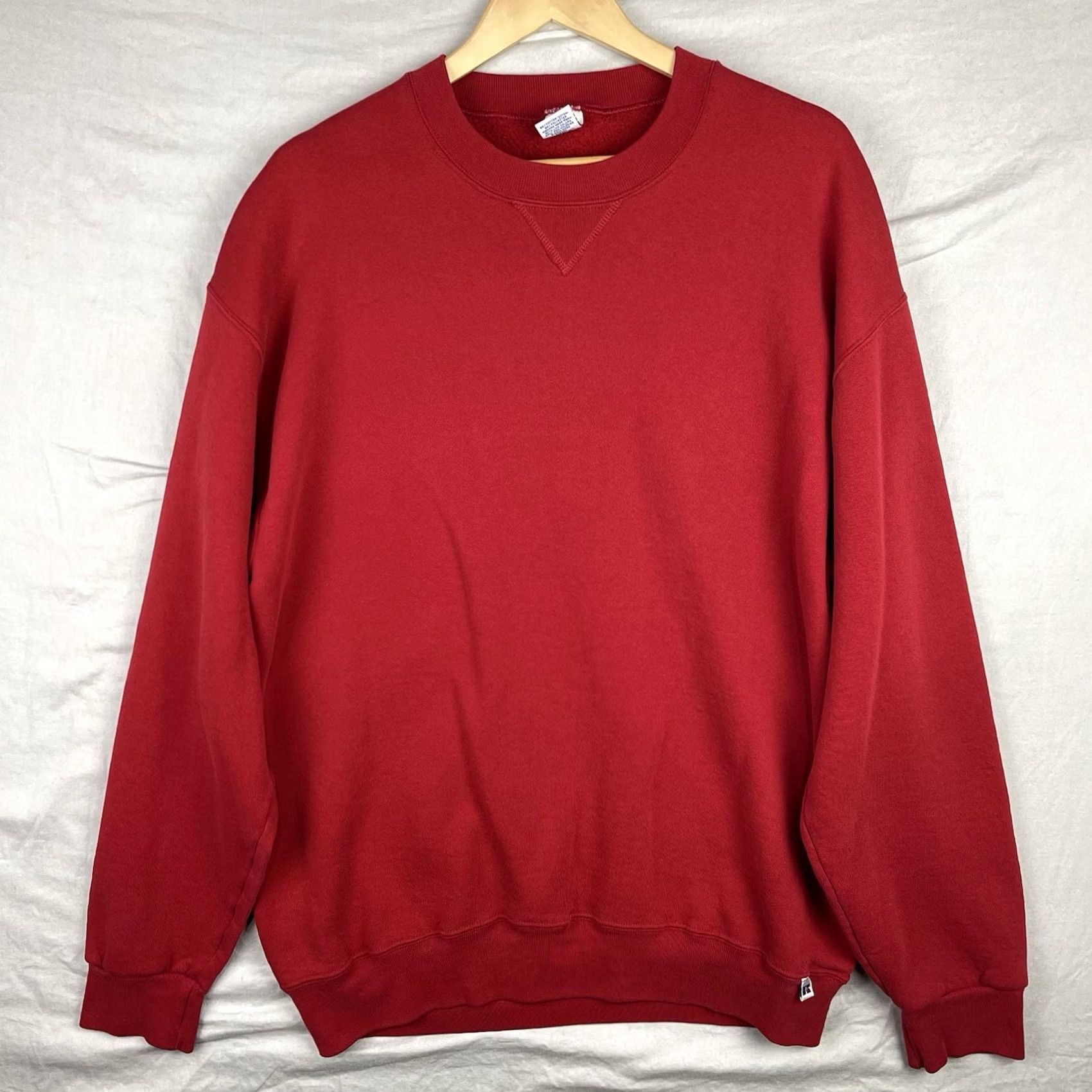Russell Athletic VINTAGE Russell Athletic Sweatshirt Mens XL Tall Red Pullover Crew Neck Sweatshirt Size US XL / EU 56 / 4 - 2 Thumbnail