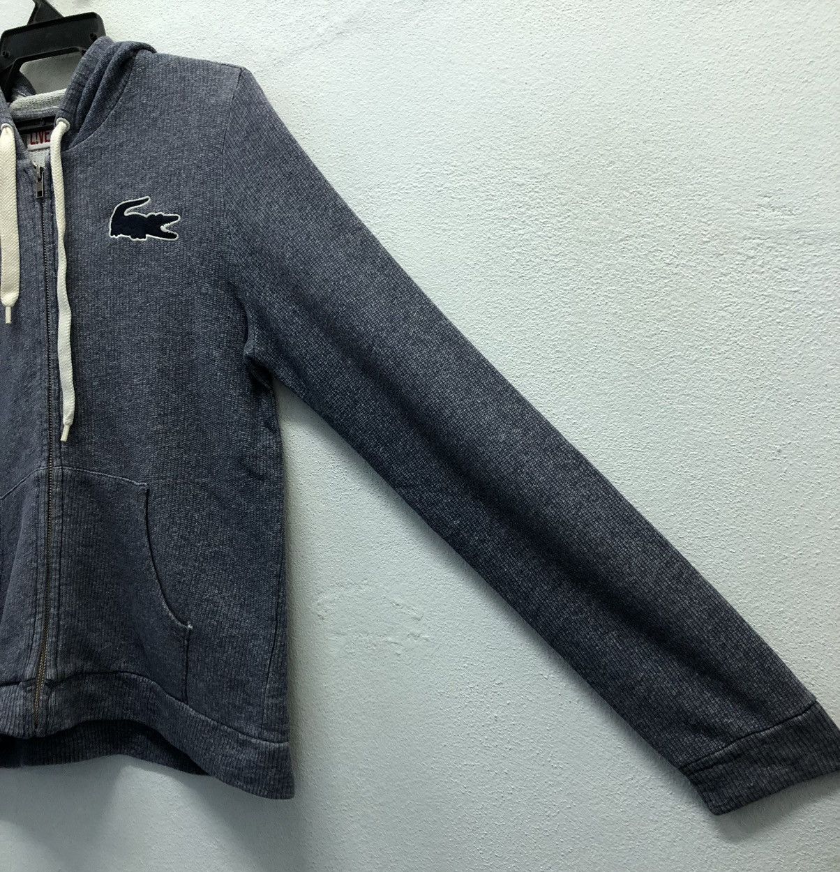 Lacoste Vintage Lacoste L!ve Jacket Hoodie Size US L / EU 52-54 / 3 - 5 Thumbnail
