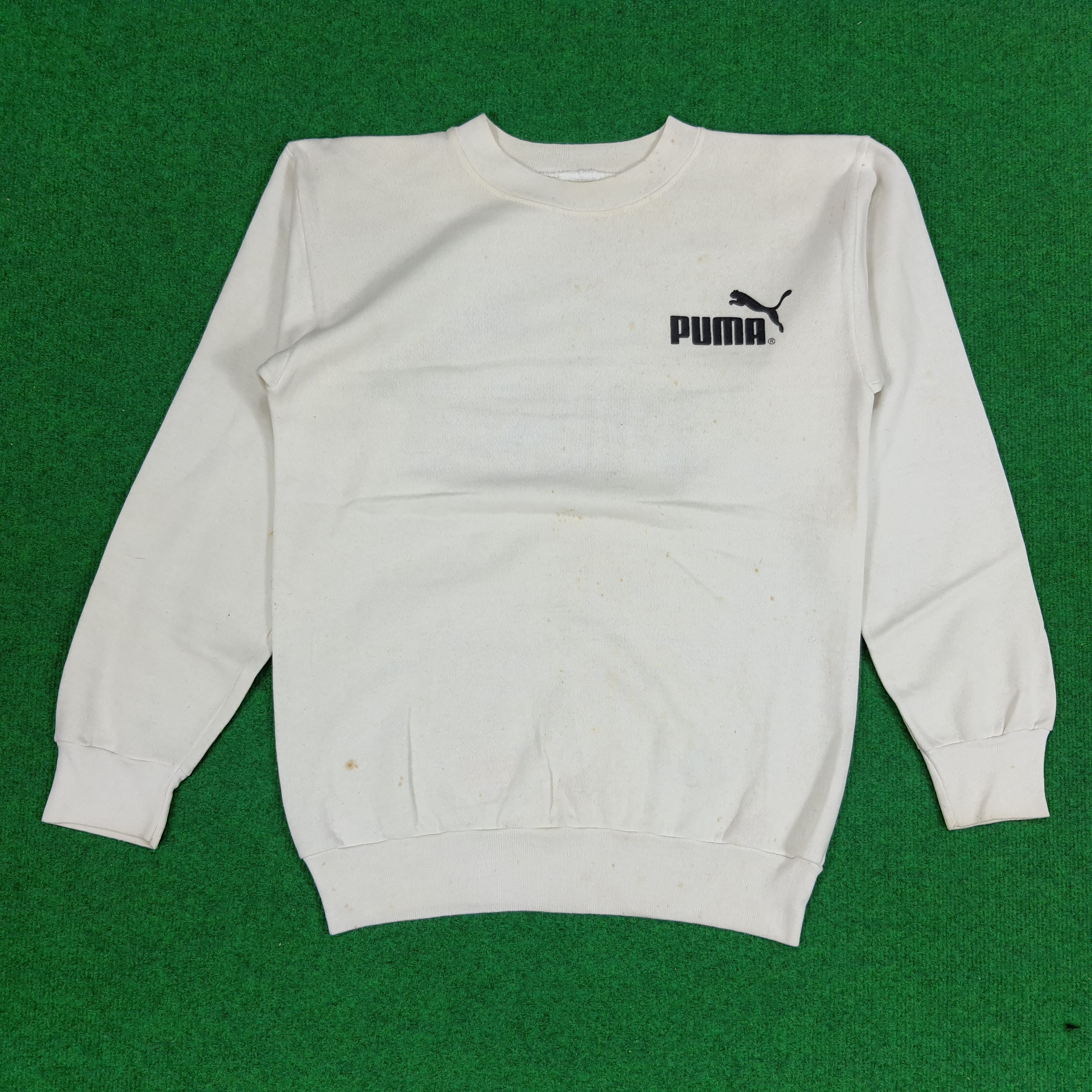 Puma × Vintage Vintage PUMA Big Logo Sweatshirts Size US S / EU 44-46 / 1 - 3 Thumbnail