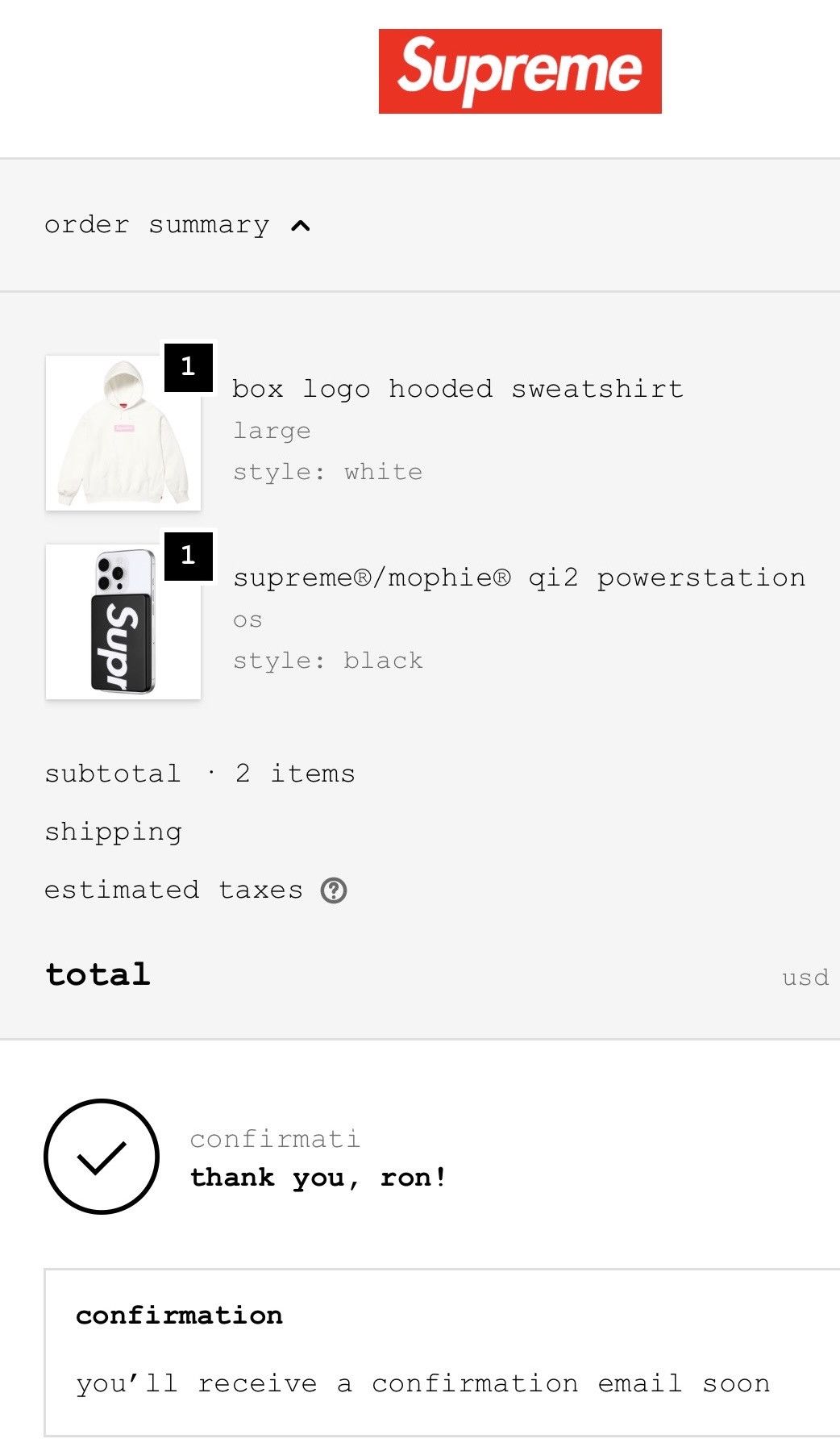 Supreme Supreme Box Logo Hooded Sweatshirt White Pink Size US L / EU 52-54 / 3 - 2 Thumbnail