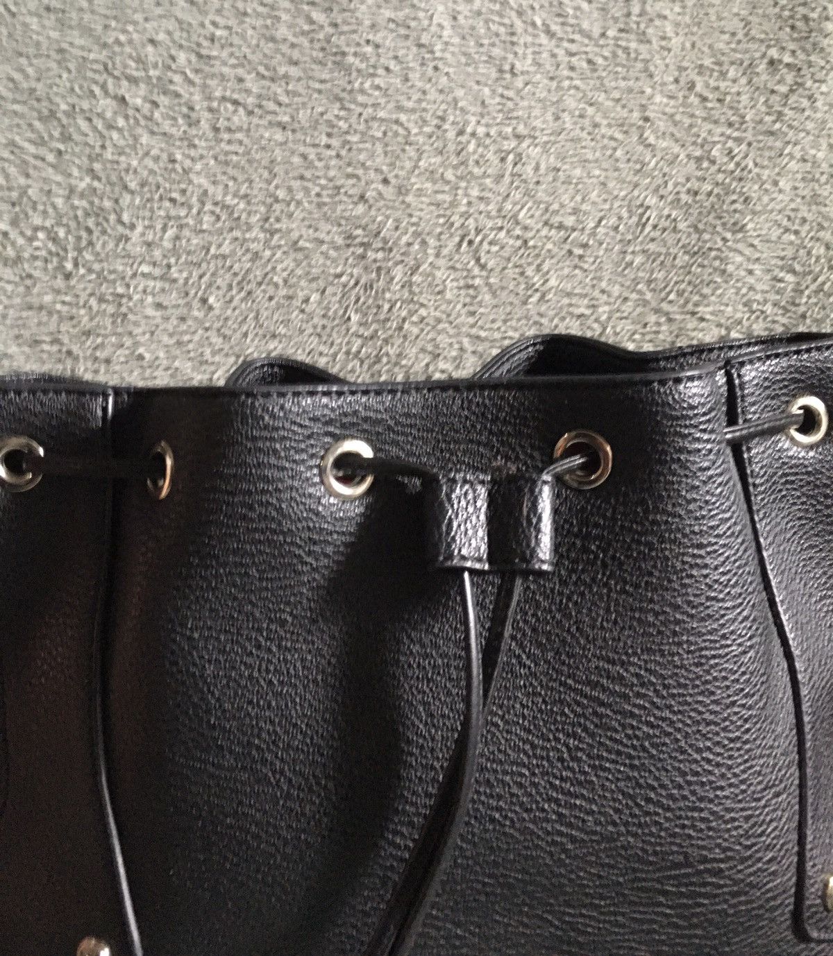 Love Moschino LOVE MOSCHINO Black Drawstring Shoulder Bag Size ONE SIZE - 4 Thumbnail