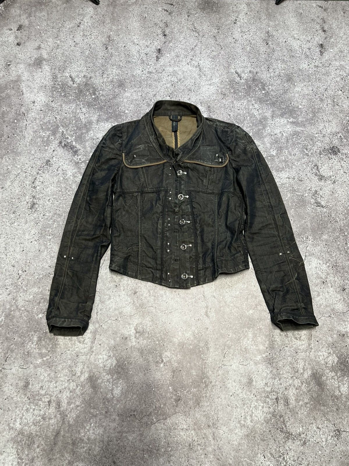 Hysteric Glamour 00s Napoleon Military Jacket Gothic YSL PPFM Balmain Vibe Size M / US 6-8 / IT 42-44 - 1 Thumbnail