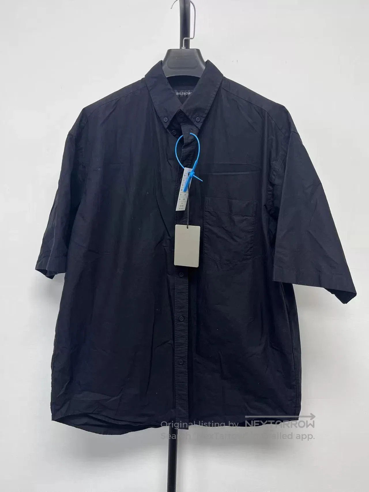 Balenciaga balenciaga short sleeve shirt black. Size US M / EU 48-50 / 2 - 2 Thumbnail