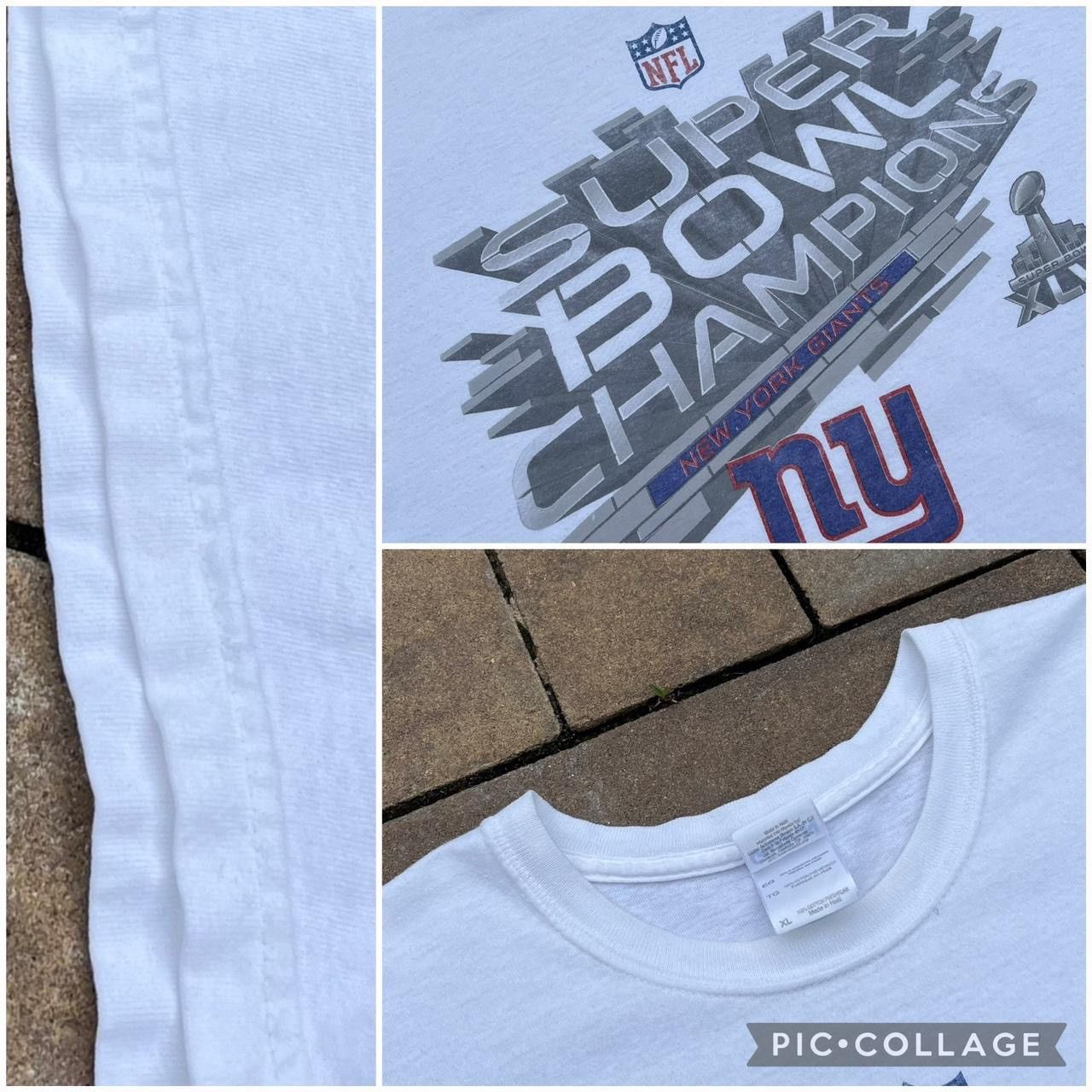 Gildan × NFL × Vintage Vintage Gildan NFL New York Giants Football Tee Tshirt Size US XL / EU 56 / 4 - 3 Thumbnail