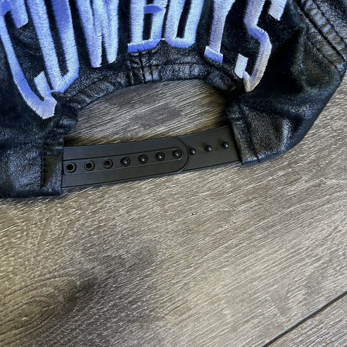 NFL × Vintage Vintage 1990s NFL Dallas Cowboys Pleather Star SnapBack Hat Size ONE SIZE - 7 Thumbnail