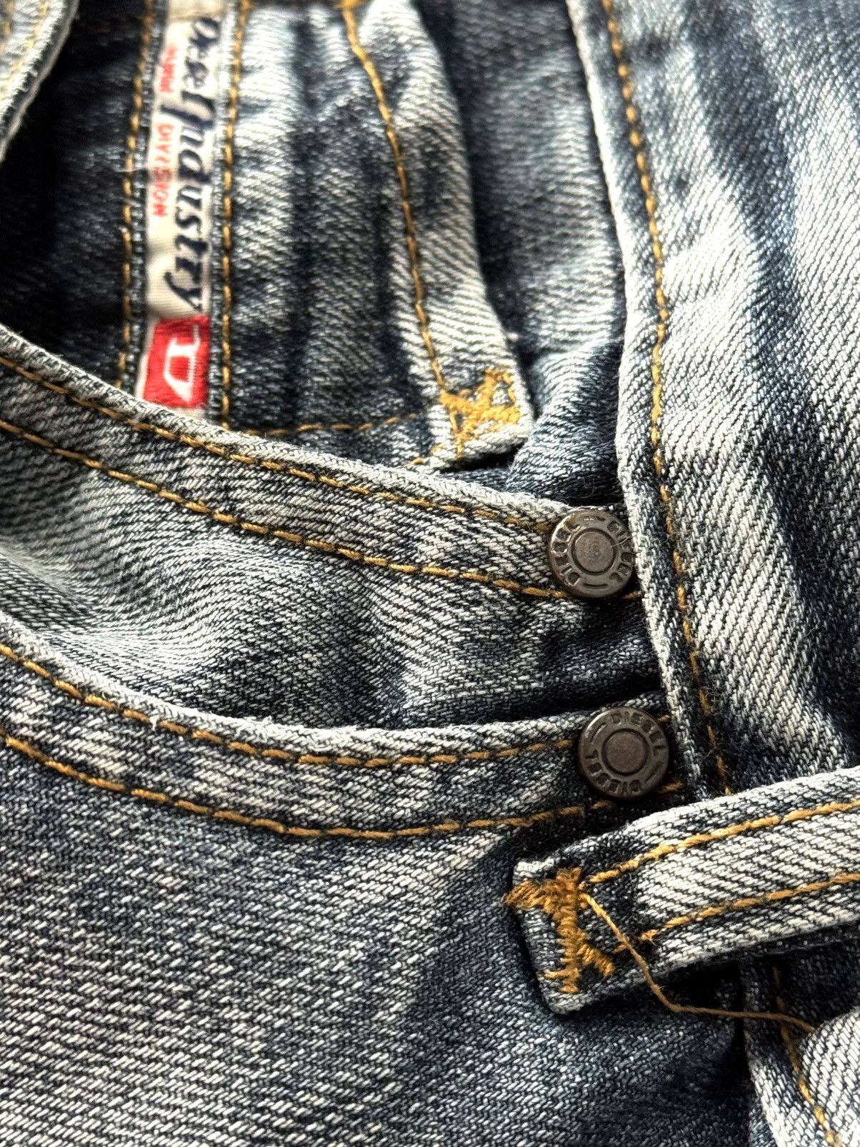 Diesel Vintage Diesel Jeans Dirty Pants faded crash denim distresse Size US 32 / EU 48 - 17 Thumbnail