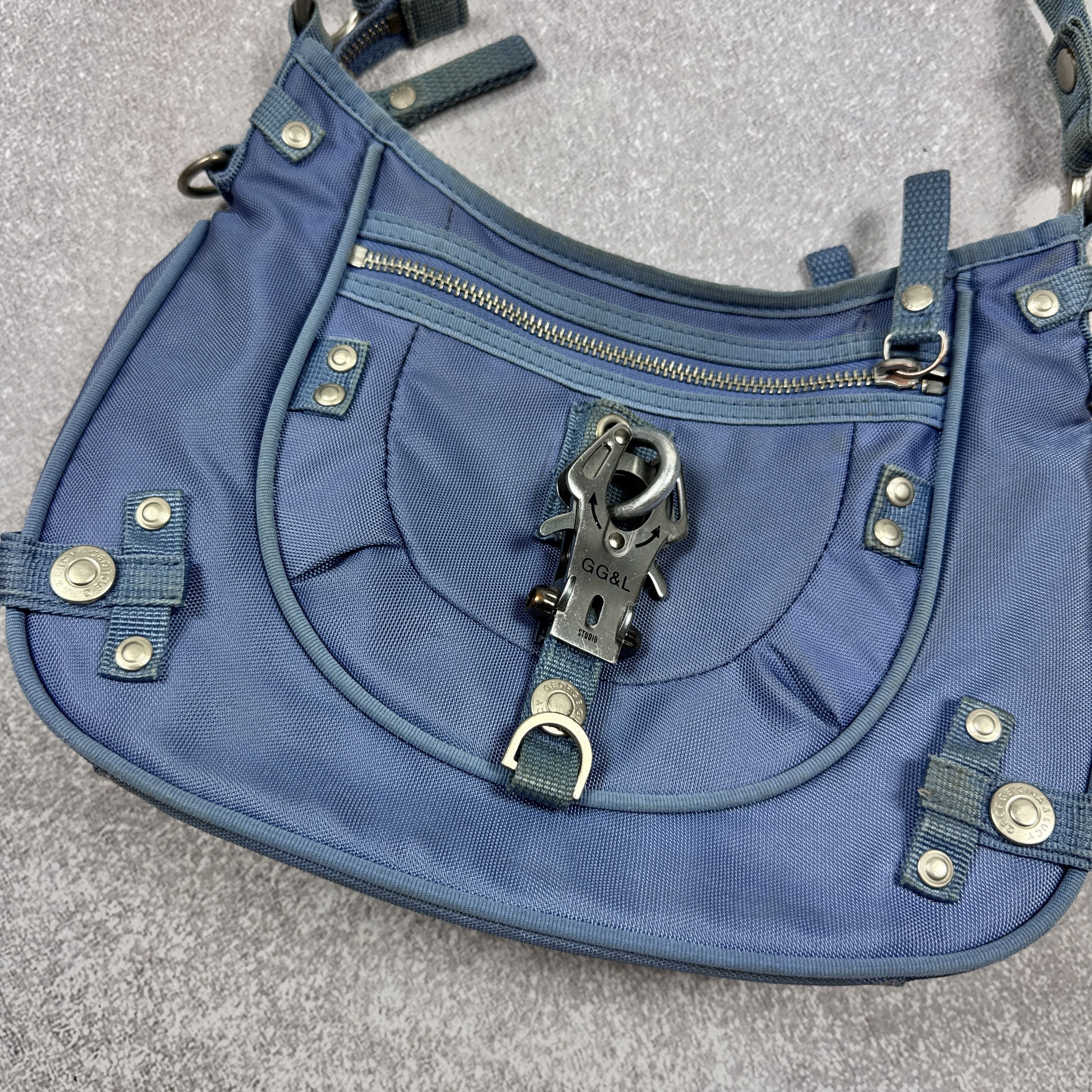 George Gina & Lucy George Gina & Lucy Me Lalaland Blue Bag Y2K Avantgarde Size ONE SIZE - 5 Thumbnail