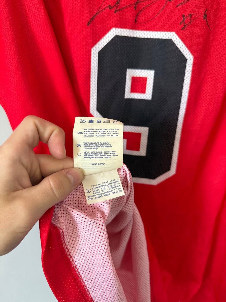 Champion Vintage NEW Champion Chicago bulls jersey NBA Deng 9 Size US L / EU 52-54 / 3 - 12 Thumbnail