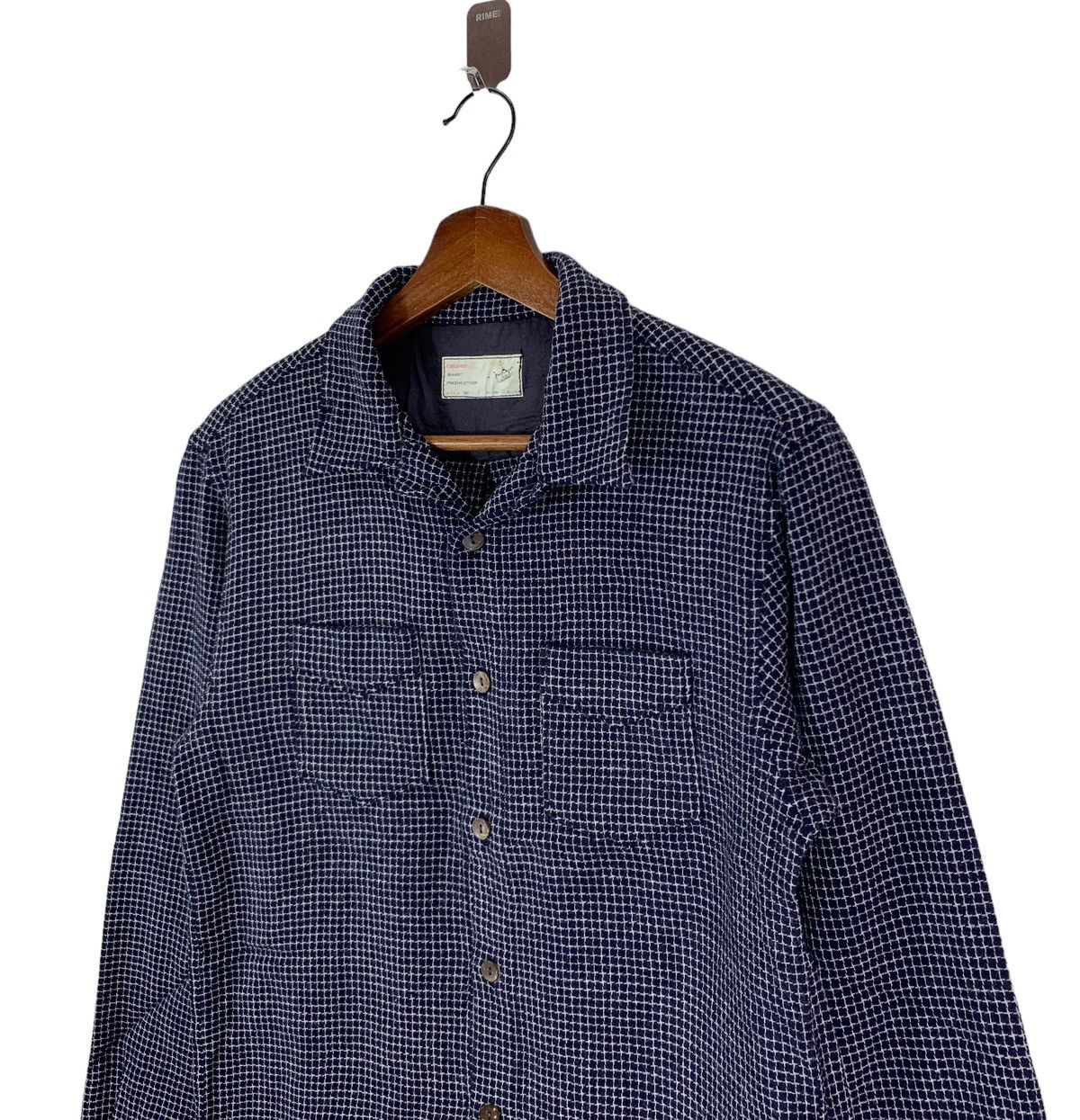 Vintage VINTAGE CHLORO BASIC PRODUCTION BUTTON SHIRT Size M / US 6-8 / IT 42-44 - 3 Thumbnail