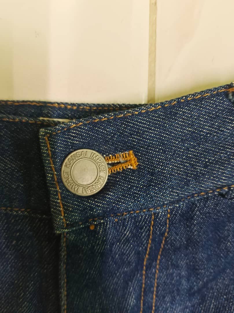 Designer × Kansai Yamamoto KANSAI YAMAMOTO Impact Baggy Jeans Size 26" / US 2 / IT 38 - 6 Thumbnail