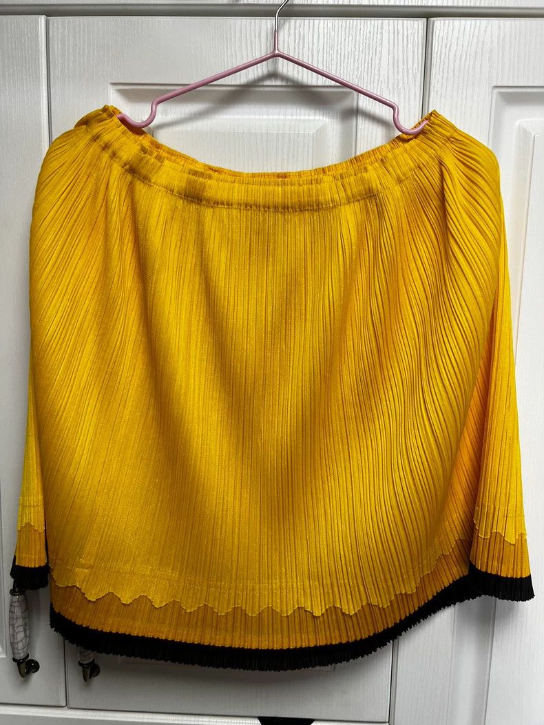 Issey Miyake Issey Miyake Pleated Loose Waist Skirt - dmc Size US 30 / EU 46 - 1 Thumbnail