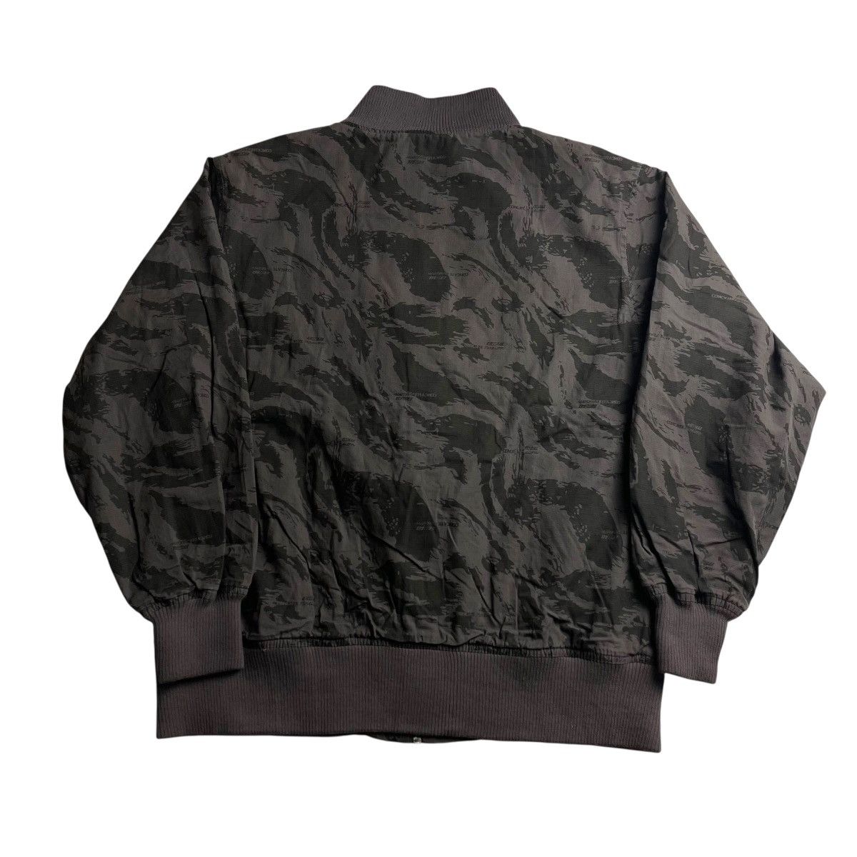 Japanese Brand VINTAGE BODY WAVE ABSTRACT DESIGN BOMBER JACKET Size US M / EU 48-50 / 2 - 2 Thumbnail