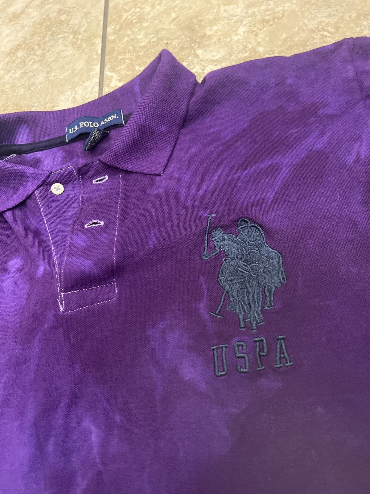 U.S. Polo Assn. Faded purple polo shirt💜 Size US S / EU 44-46 / 1 - 2 Thumbnail