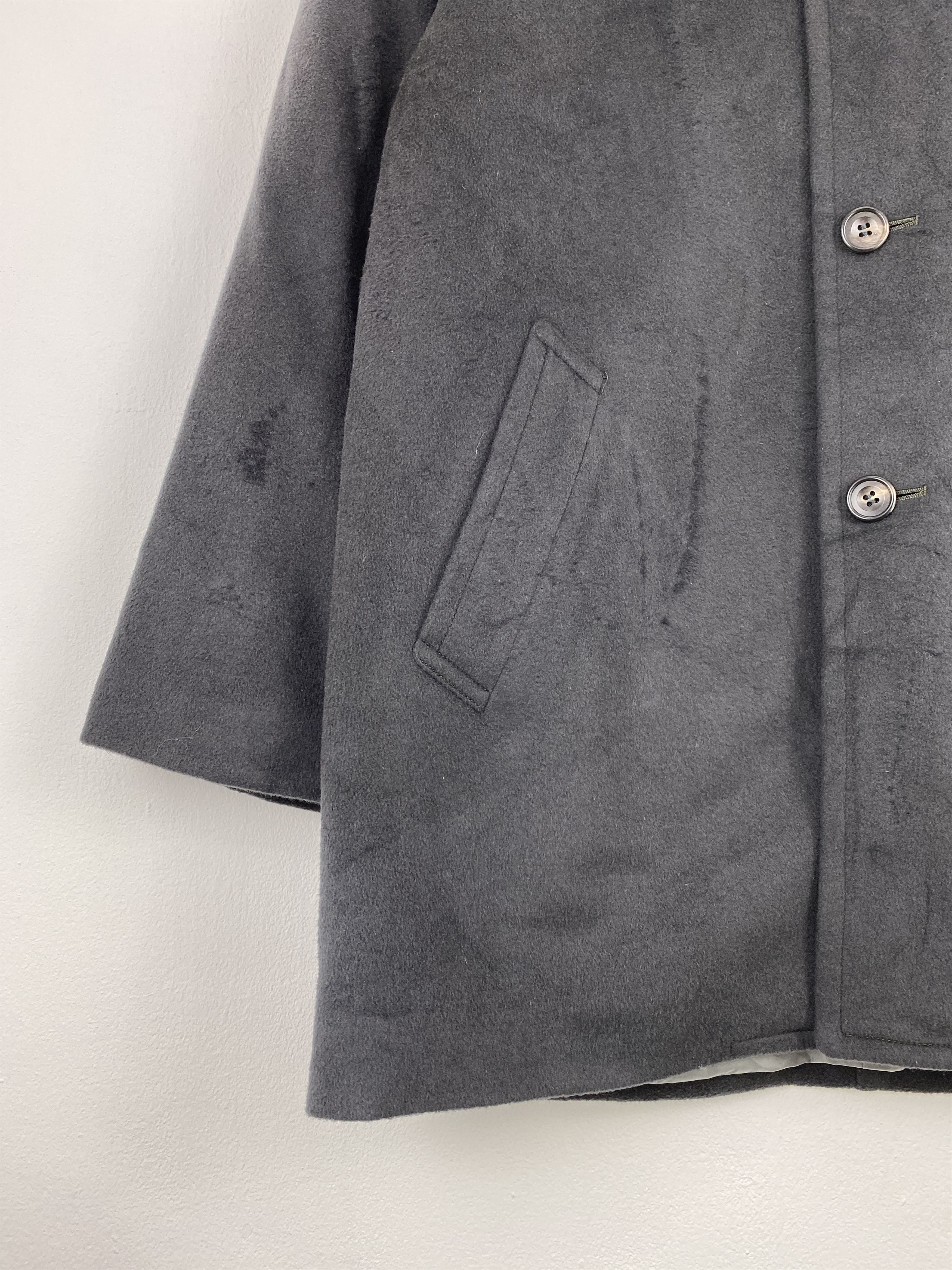 Christian Dior Monsieur Christian Dior Monsieur Button Ups Velvet Jacket Grey JZ0008 Size US M / EU 48-50 / 2 - 9 Thumbnail