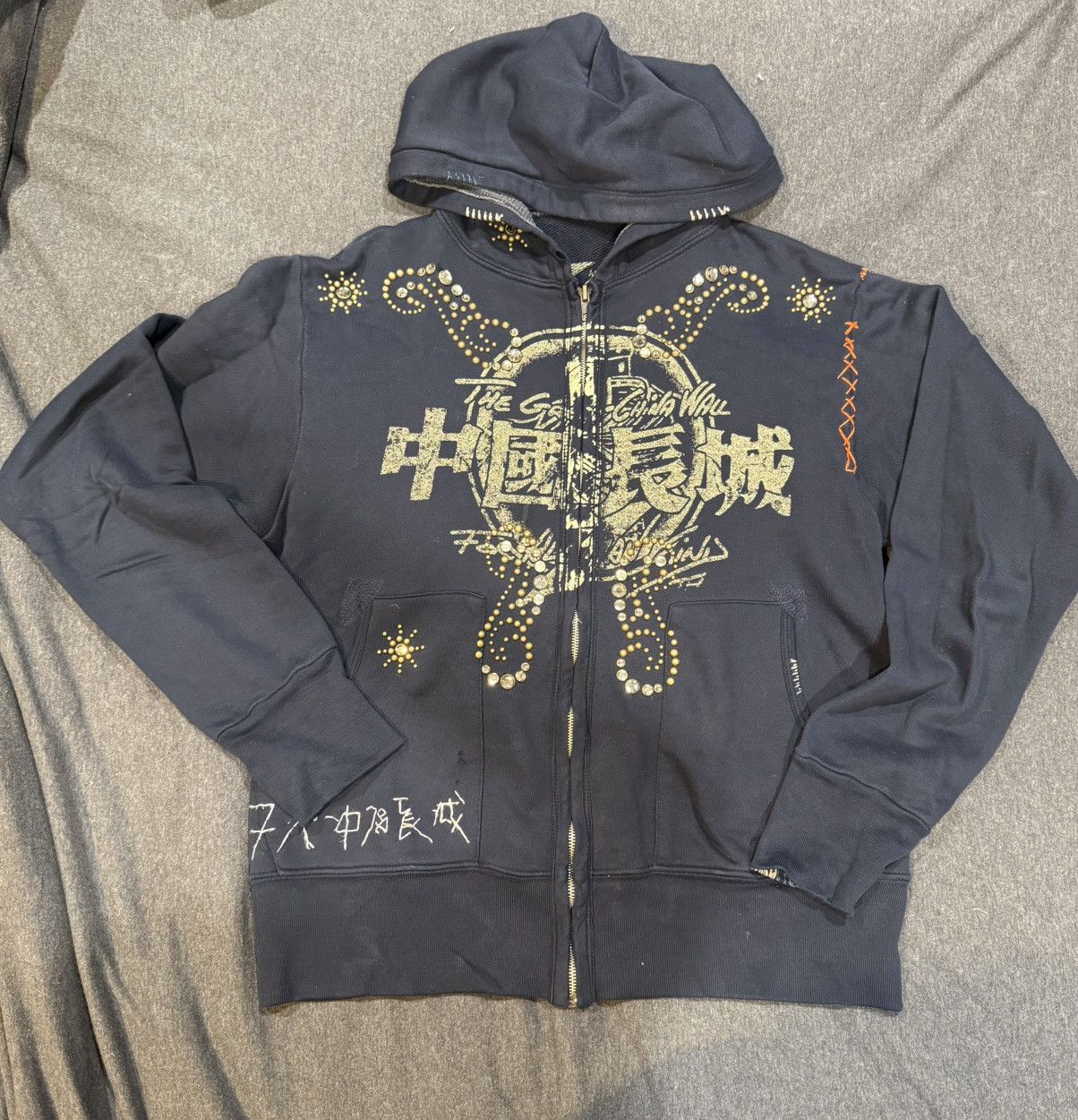 the great china wall アーカイブ カットオフフーディ The Great China Wall | Grailed