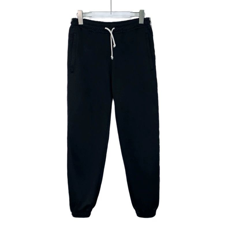 Gucci Black Logo Drawstring Casual Pants - dmc