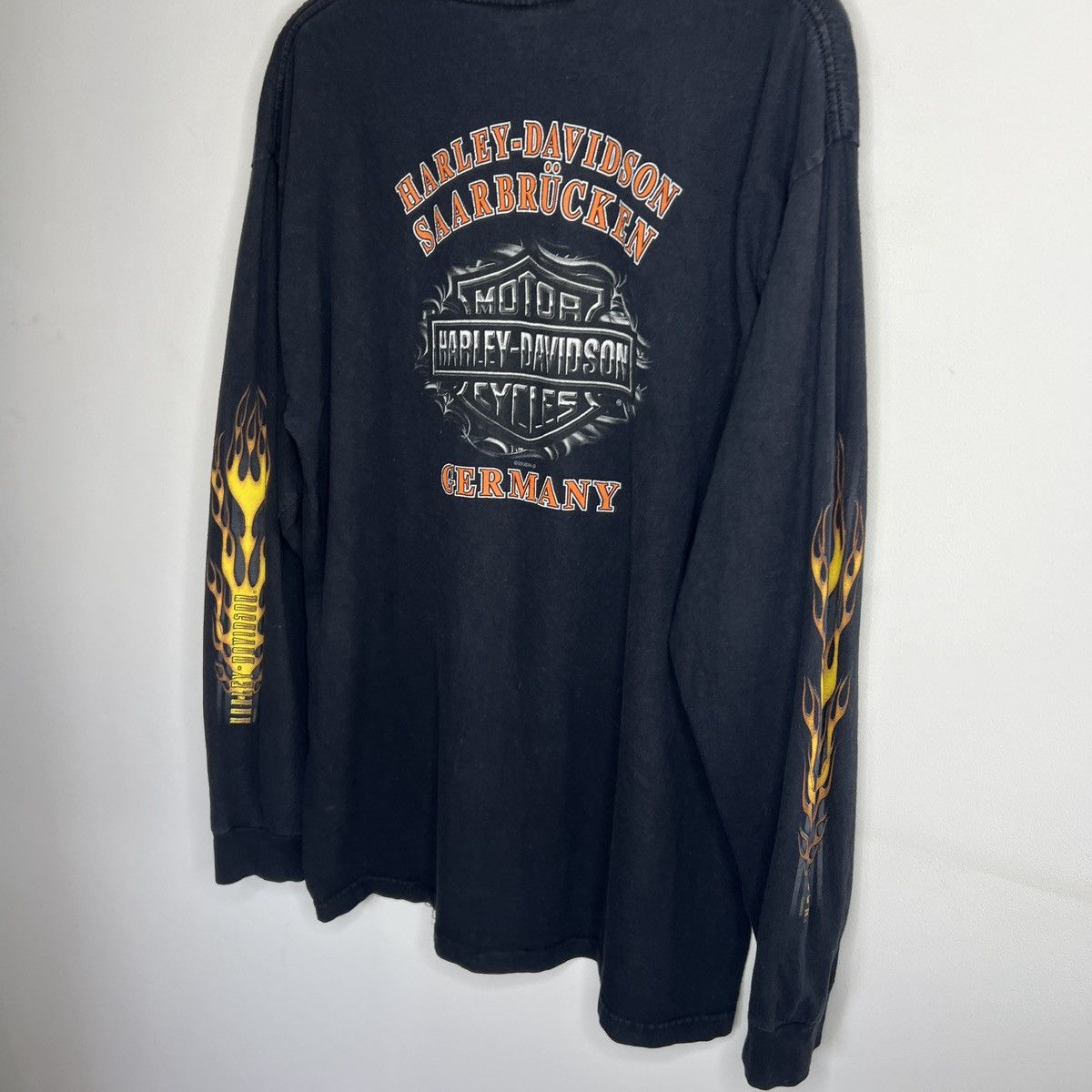 Harley Davidson × Vintage Vintage Harley Davidson long sleeve tee Size US XL / EU 56 / 4 - 10 Thumbnail