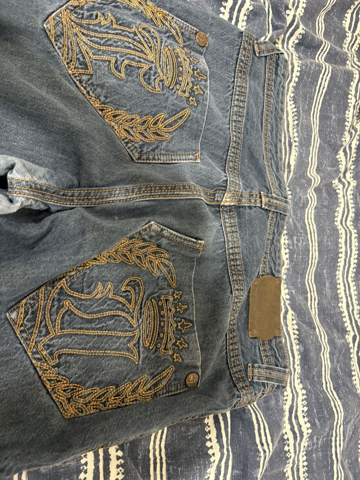Ecko Unltd. Embroidered ecko united denim 36x36 Size US 36 / EU 52 - 3 Thumbnail