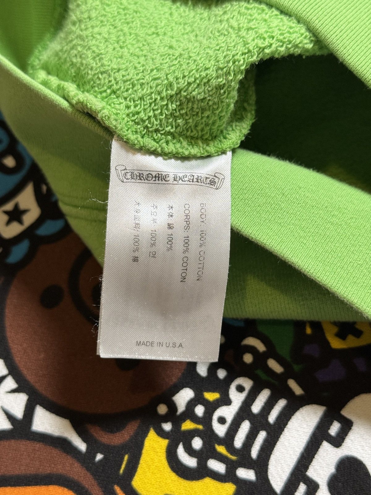 Chrome Hearts Chrome Hearts Green Matty Boy Records Pullover Hoodie Size US S / EU 44-46 / 1 - 8 Thumbnail
