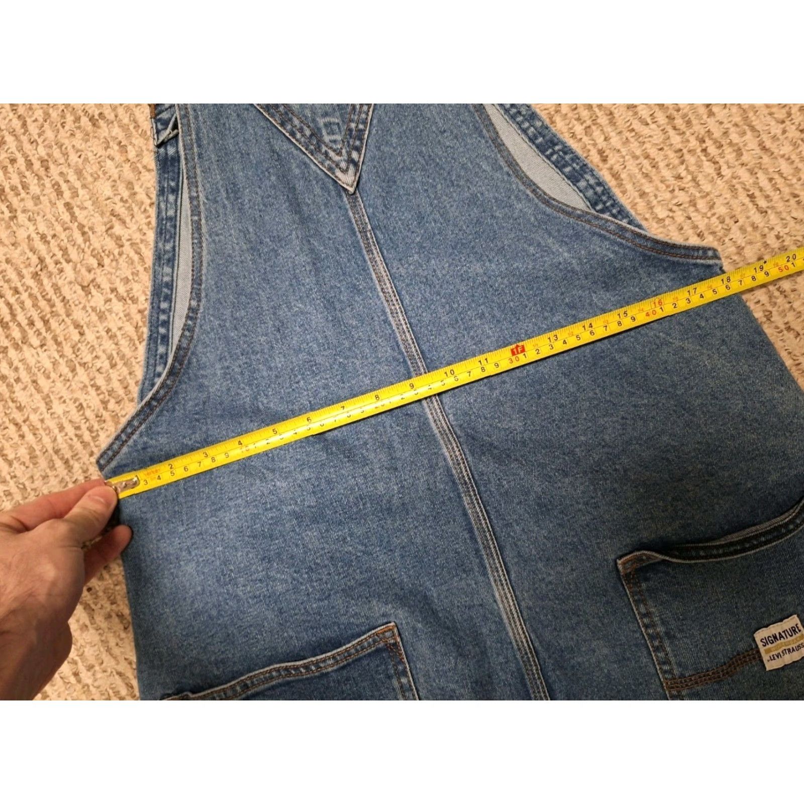 Levi's Levi Strauss Overalls Mens M Retro Paint Signature Y2k Workwear Size US 31 - 5 Thumbnail
