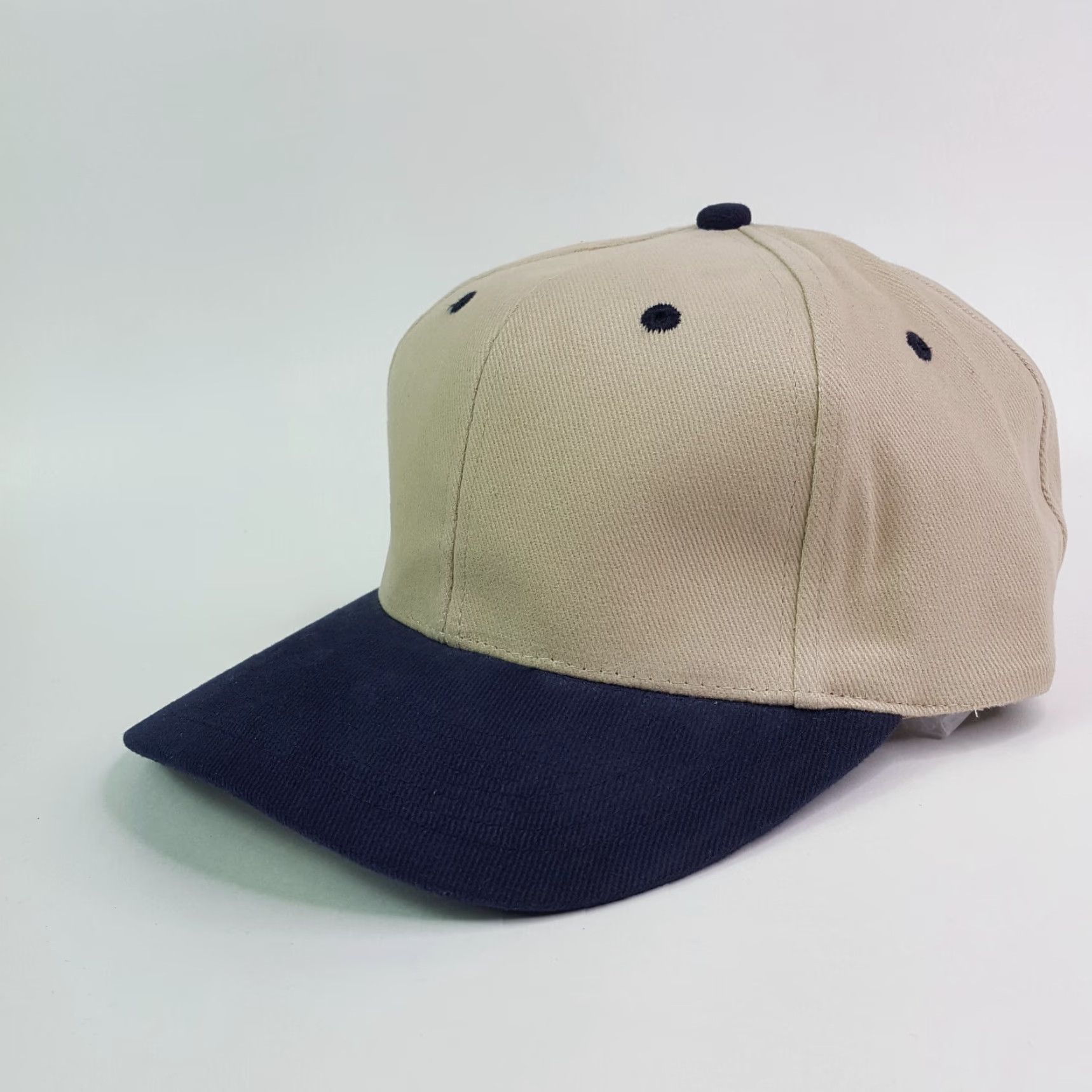 Vintage VINTAGE Falcon Baseball Cap Hat Adjustable Beige Twill Trucker 90s Blue Men Estou Size ONE SIZE - 3 Thumbnail