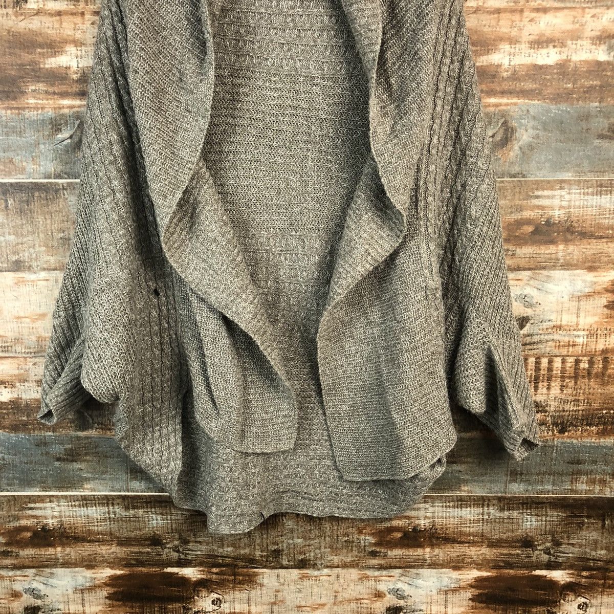 Homespun Knitwear × Japanese Brand DL Berta Linda Gray cardigan Knitwear #C530 Size M / US 6-8 / IT 42-44 - 3 Thumbnail
